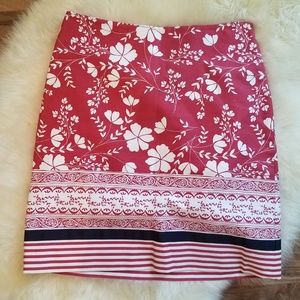 NWOT LOFT Cotton Skirt